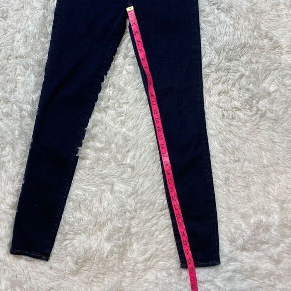 Abercrombie & Fitch Simone High Rise Super Skinny Denim Jeans Womens Size 27/4L - Picture 5 of 9